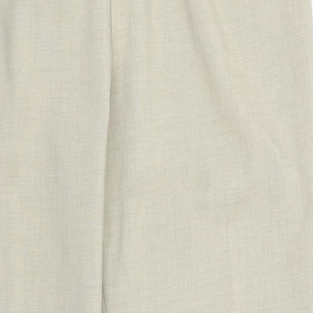 M&S Womens Beige Capri Trousers Size M L25 in