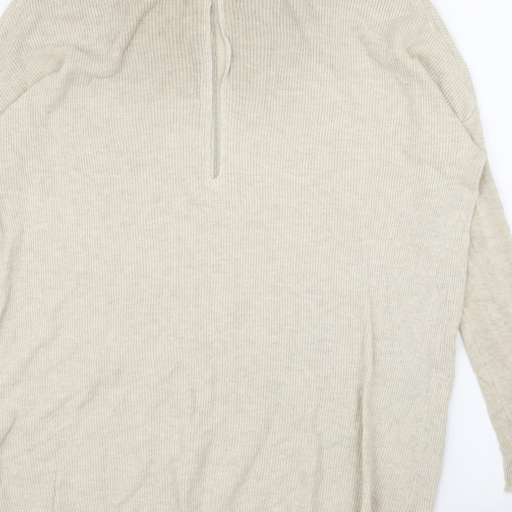 Primark Womens Beige Pullover Jumper Size 6