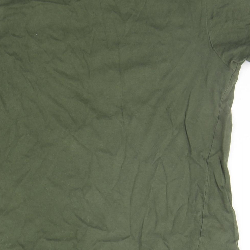 Primark Boys Green Basic T-Shirt Size 8-9 Years