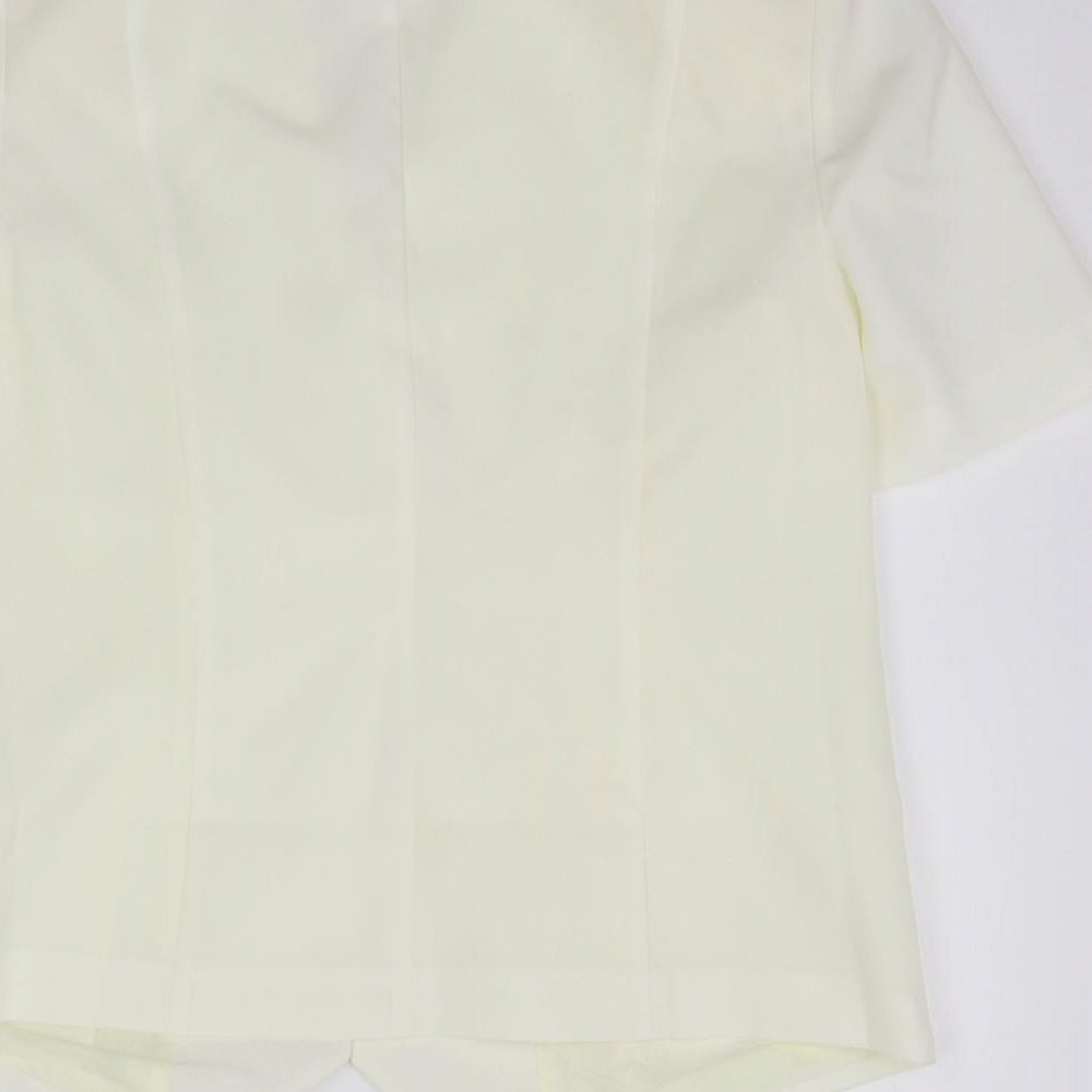 Special Collection Womens Beige Jacket Blazer Size 12