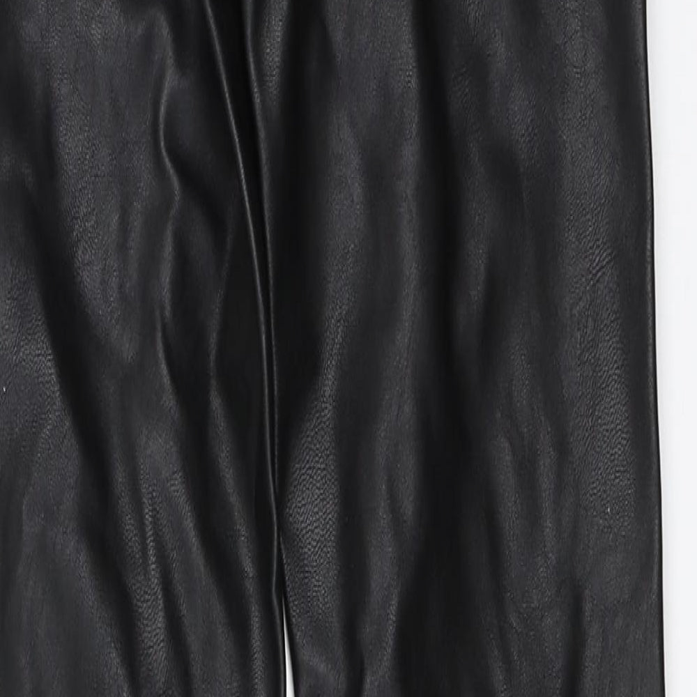 H&M Womens Black Capri Trousers Size 32 L29 in