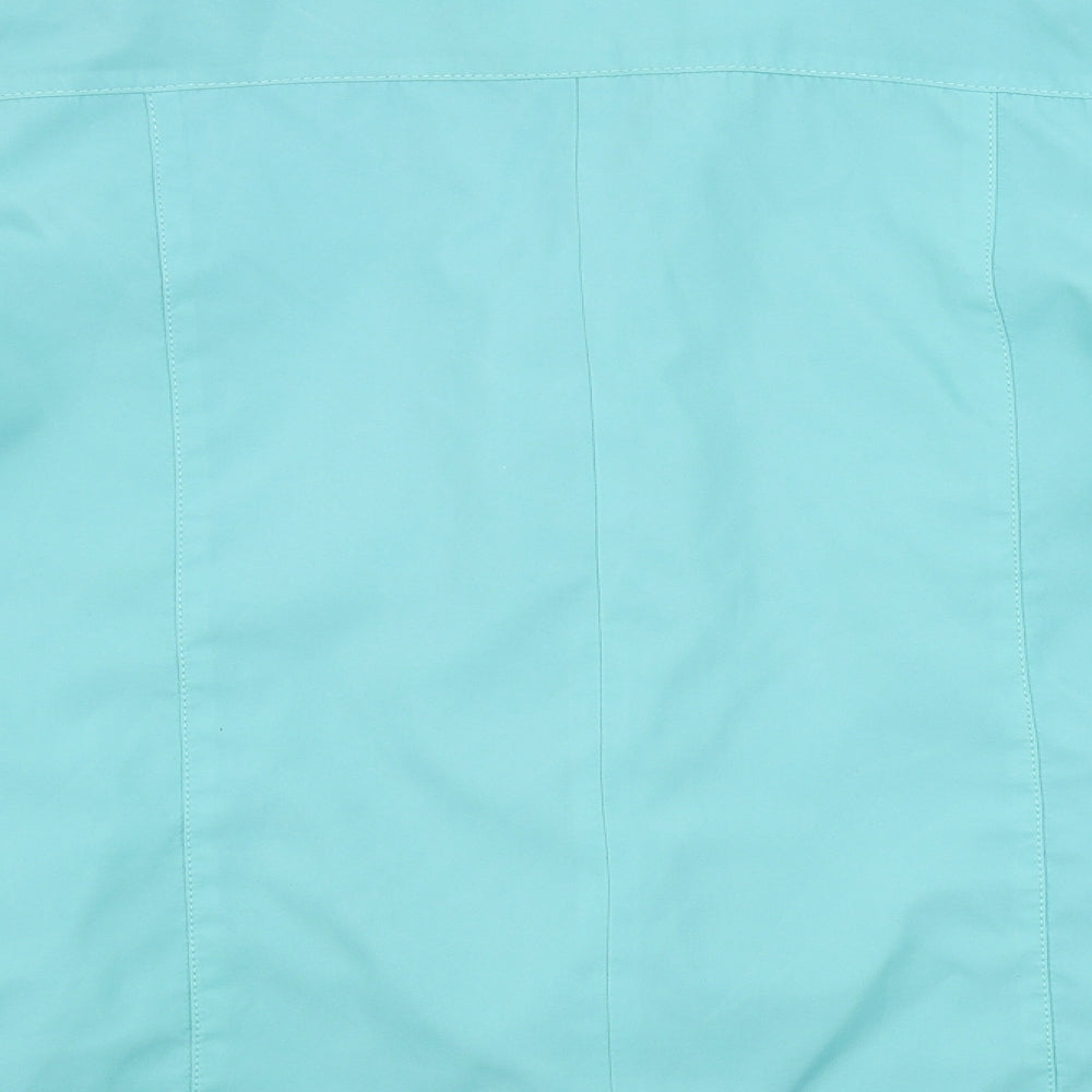 Classic Womens Blue Jacket Coat Size L