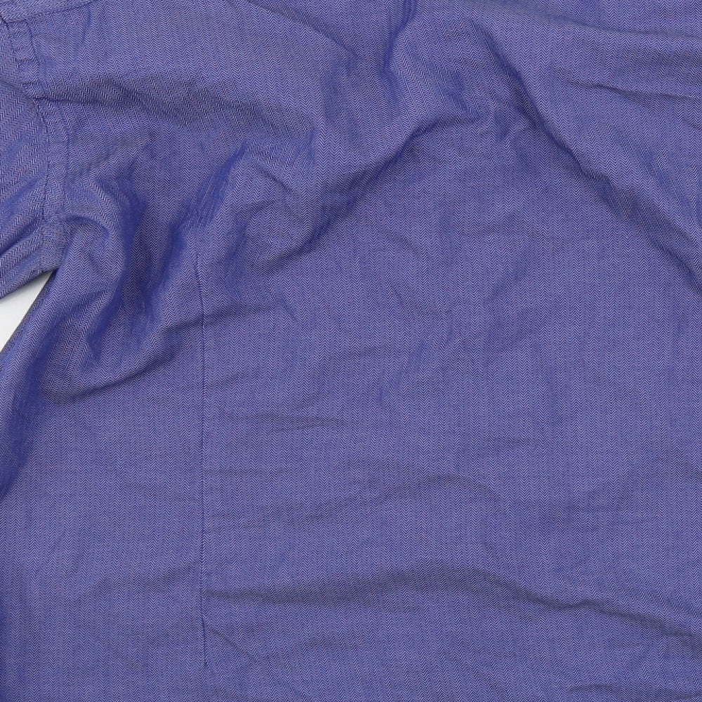 Hammond & CO Mens Blue Dress Shirt Size 16.5
