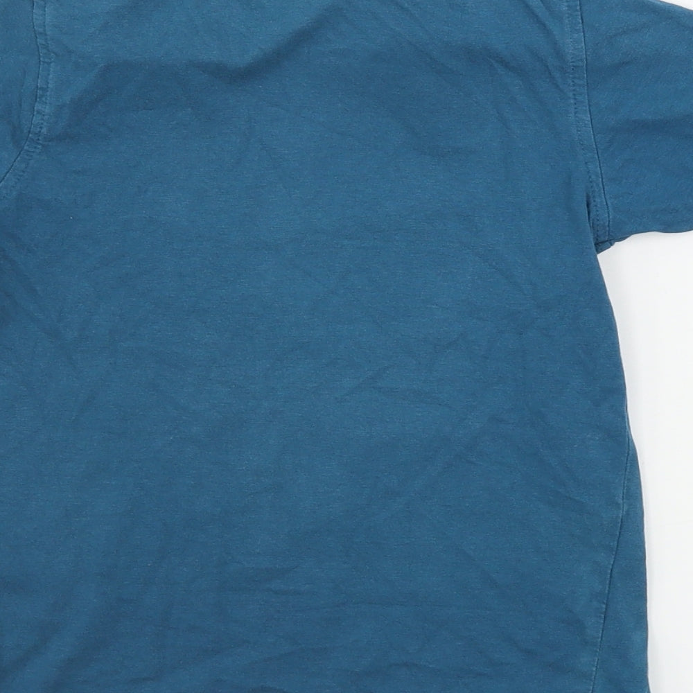 George Boys Green Basic T-Shirt Size 7-8 Years