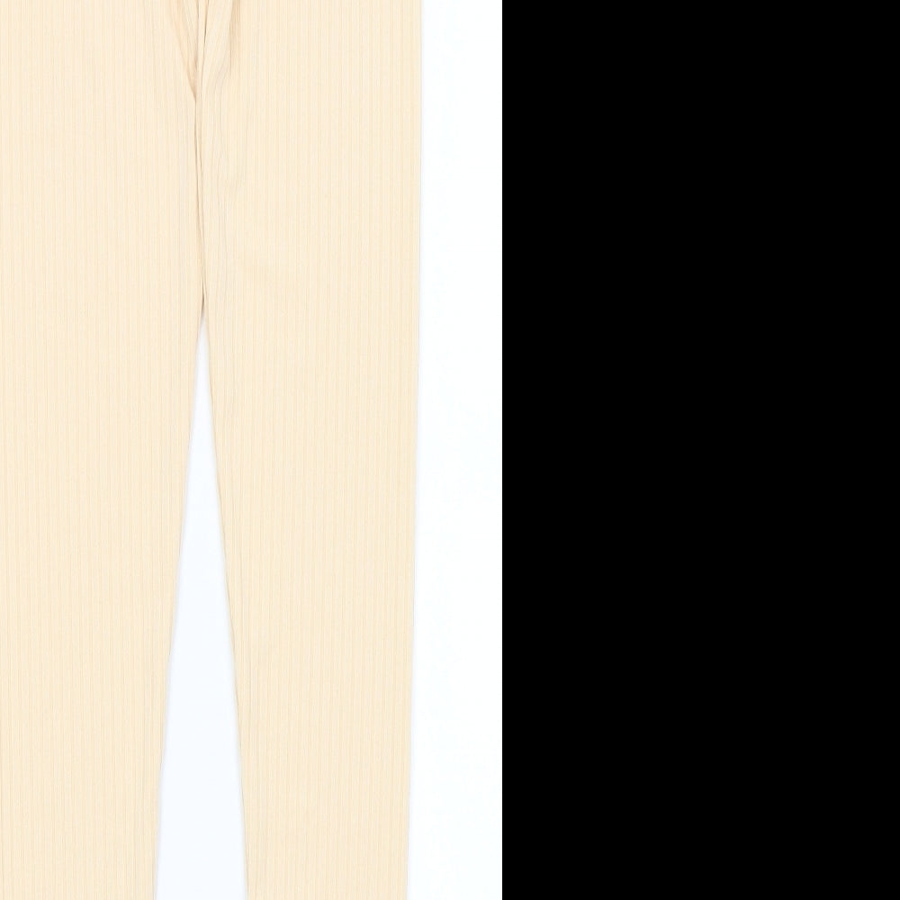 Pretty Little Thing Womens Pink Trousers Size 4 L28 in