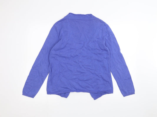 Preworn Womens Blue Basic T-Shirt Size S