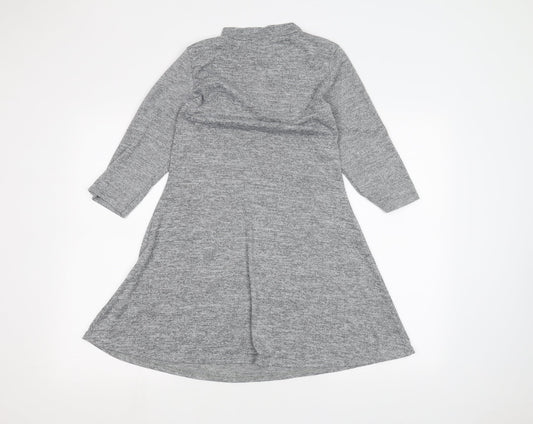 Vouley Vous Womens Grey A-Line Size M