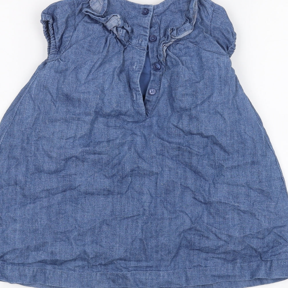 Marks and Spencer Baby Blue A-Line Size 18-24 Months