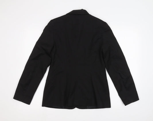 Distinctive Mens Black Jacket Size S