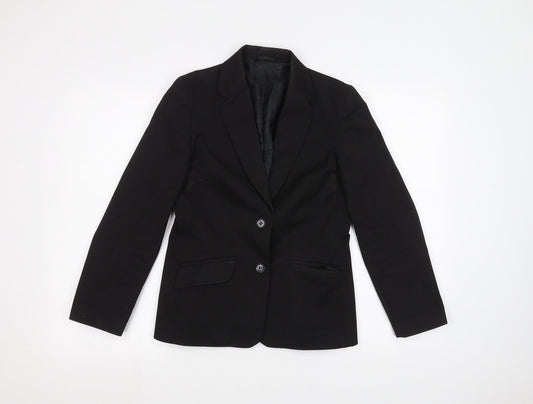 Distinctive Mens Black Jacket Size S