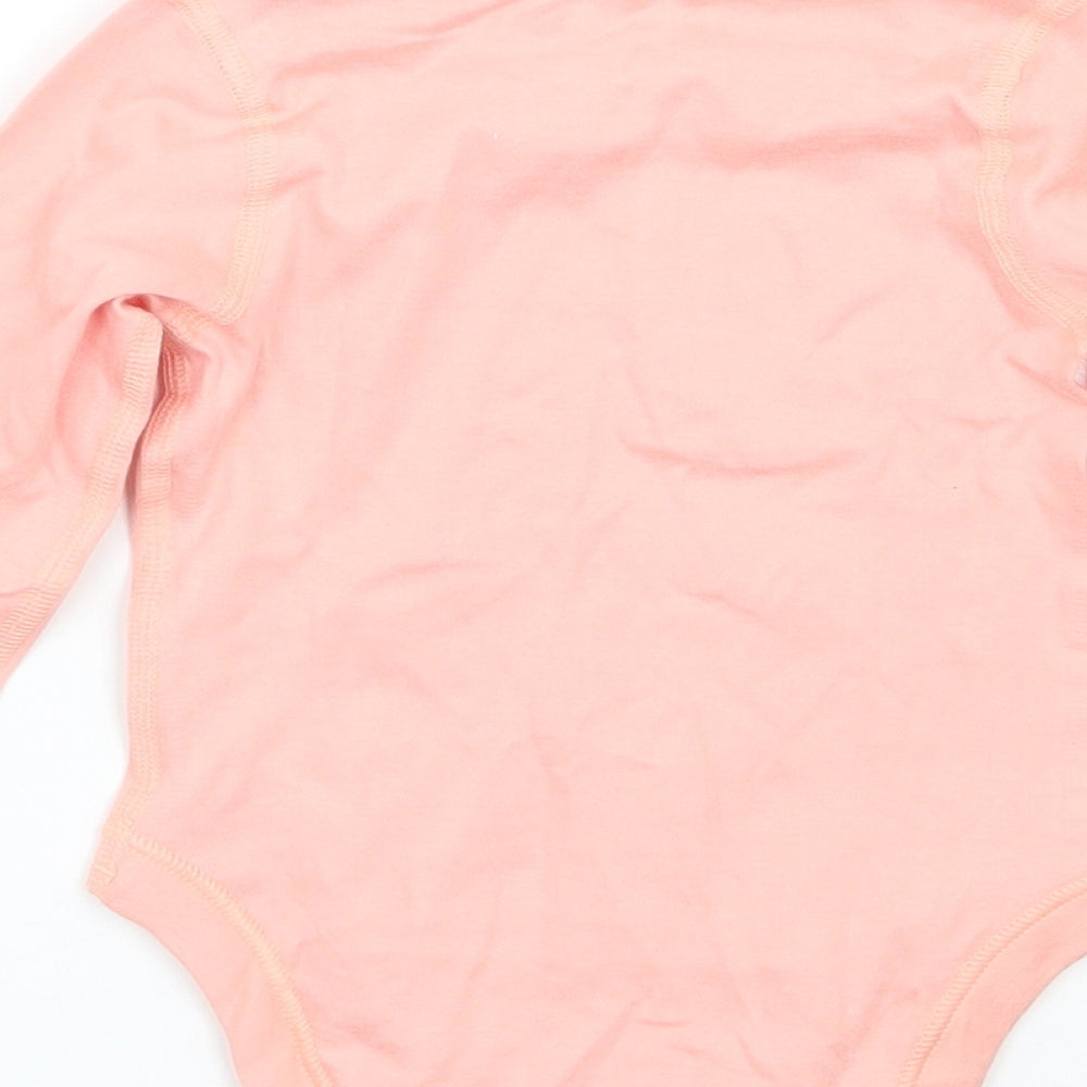 Marks and Spencer Girls Pink Babygrow One-Piece Size 3-6 Months