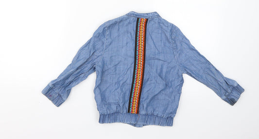 i love girls wear Girls Blue Basic Jacket Jacket Size 3 Years