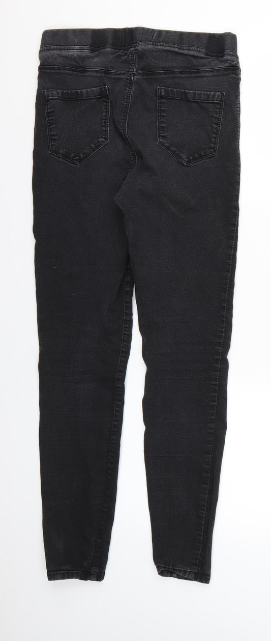pep&co Womens Black Mom Jeans Size 10 L35 in