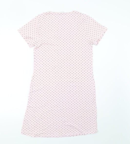 Marks and Spencer Womens Pink Polka Dot Dress Size 6