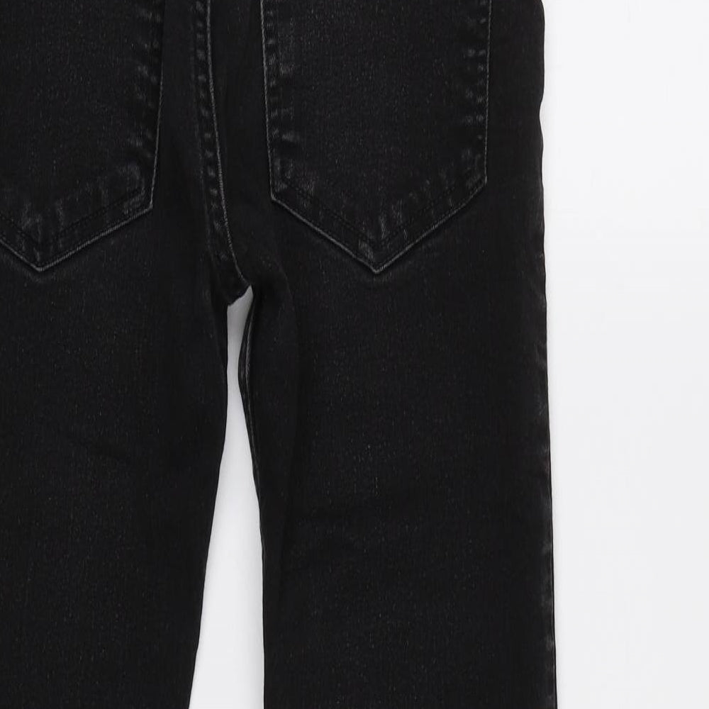 & Denim Girls Black Skinny Jeans Size 12 Years