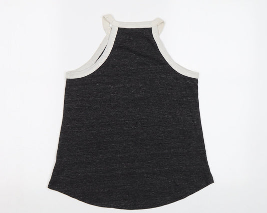 original League Womens Grey Basic Tank Size S