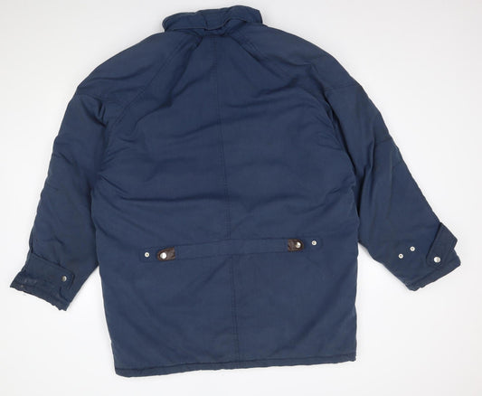 champion coll Womens Blue   Anorak Coat Size XL  - hood in collar