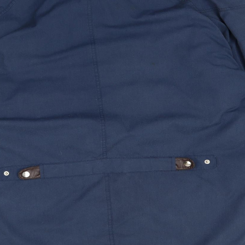 champion coll Womens Blue Anorak Coat Size XL - hood in collar