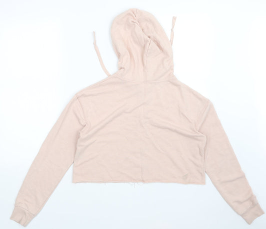Cooperative Womens Pink Full Zip Hoodie Size S