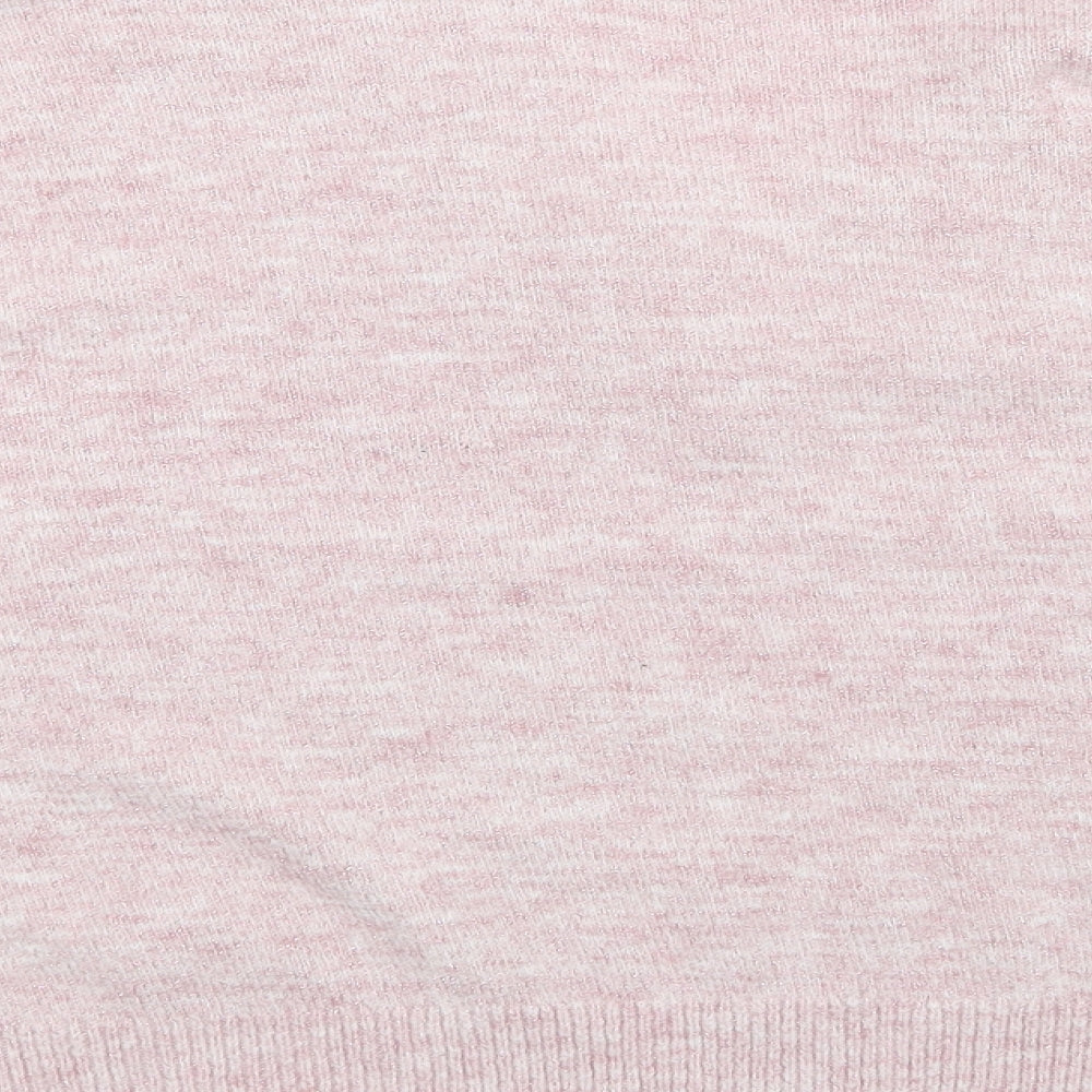 M&Co Womens Pink Pullover Jumper Size 18