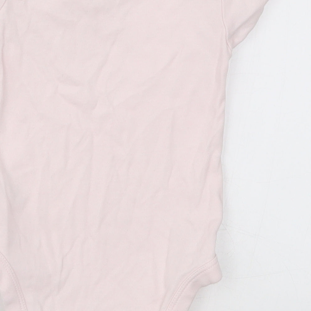 TU Girls Pink Babygrow One-Piece Size 9-12 Months