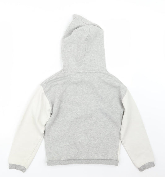 matala Girls White Pullover Hoodie Size 10 Years