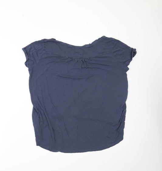 AJC Womens Blue Basic T-Shirt Size 20