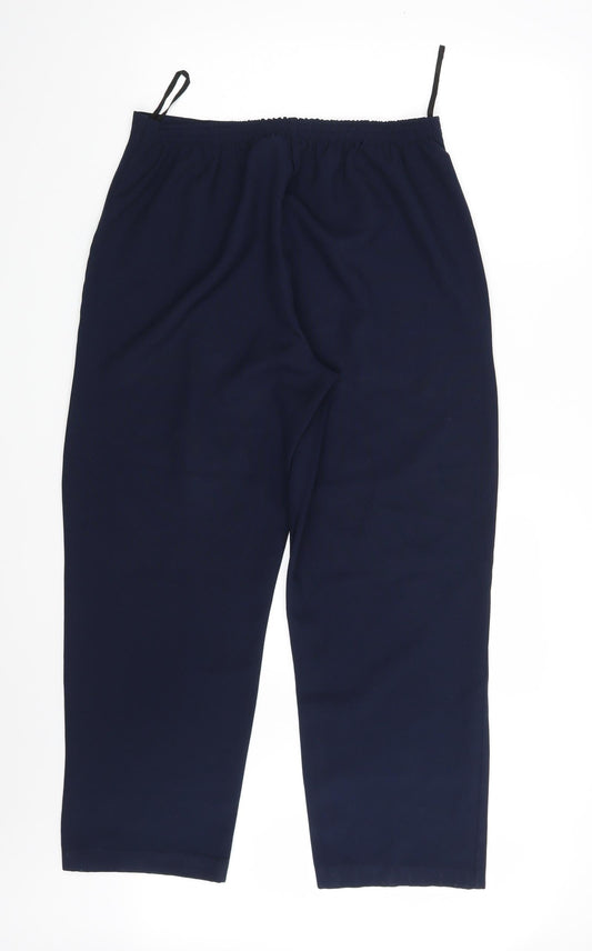 Lemar Womens Blue Dress Pants Trousers Size 30 in L28 in