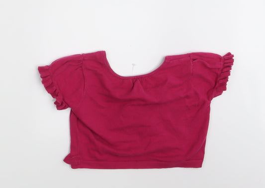 Monsoon Girls Pink Shrug Jumper Size 8-9 Years
