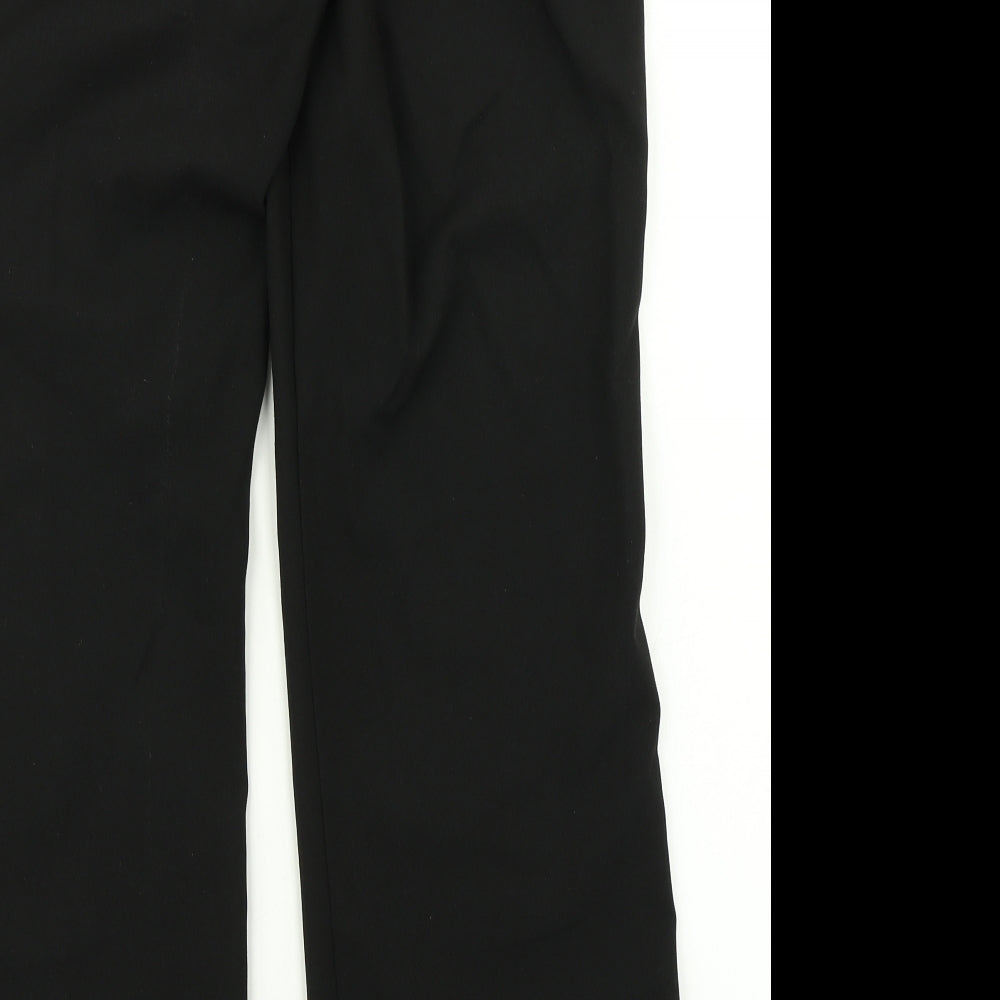 BHS Womens Black Dress Pants Trousers Size 14 L28 in