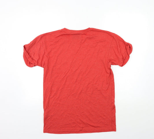Burton Womens Red Basic T-Shirt Size S