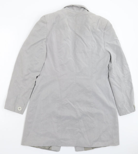 Debenhams Womens Grey Jacket Suit Jacket Size 12
