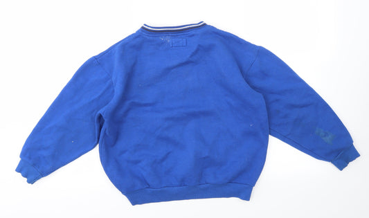 Lee Cooper Boys Blue Pullover Jumper Size 10-11 Years