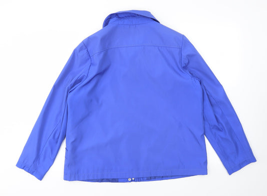 BM Womens Blue Jacket Coat Size M