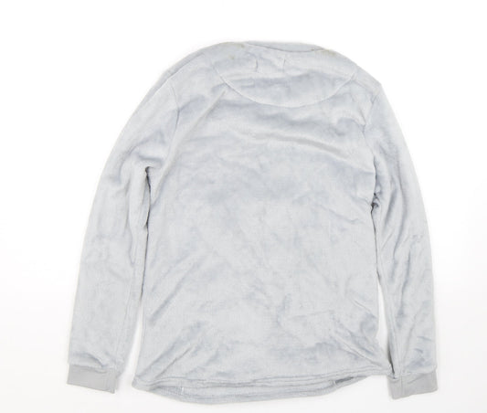 Love to lounge Womens Grey Top Pyjama Top Size XS - Polar Bear