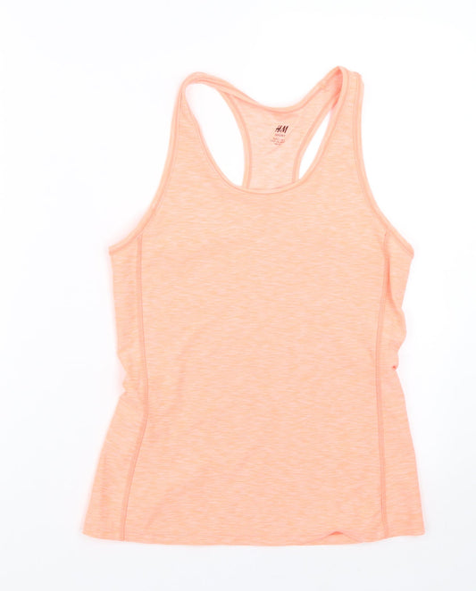 H&M Womens Orange Basic Tank Size S