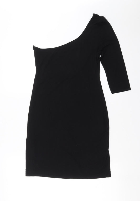 New Look Womens Black Mini Size 14
