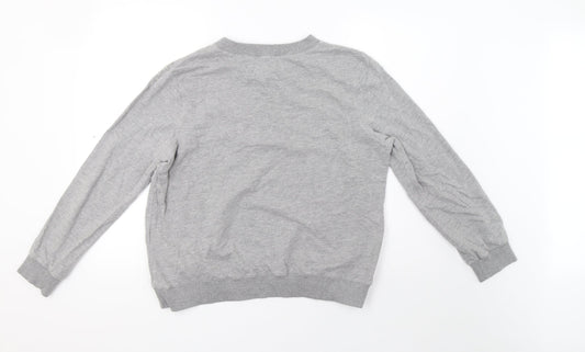 A&G Womens Grey Pullover Sweatshirt Size 16