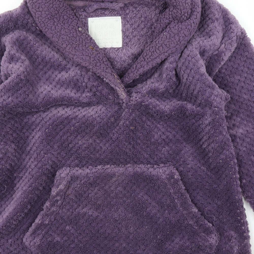 Nutmeg Womens Purple Pullover Jumper Size 8 - PJ top