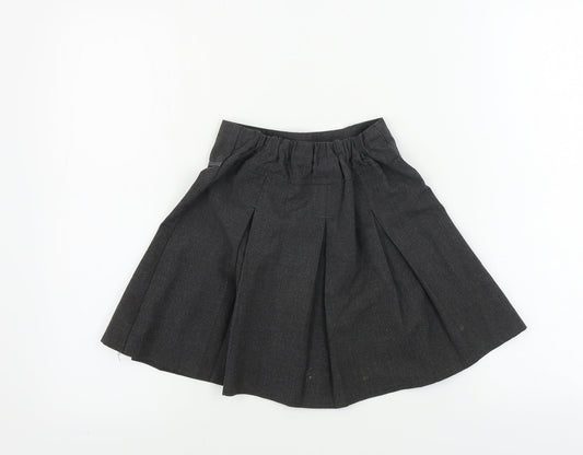 TU Girls Grey A-Line Skirt Size 6 Years