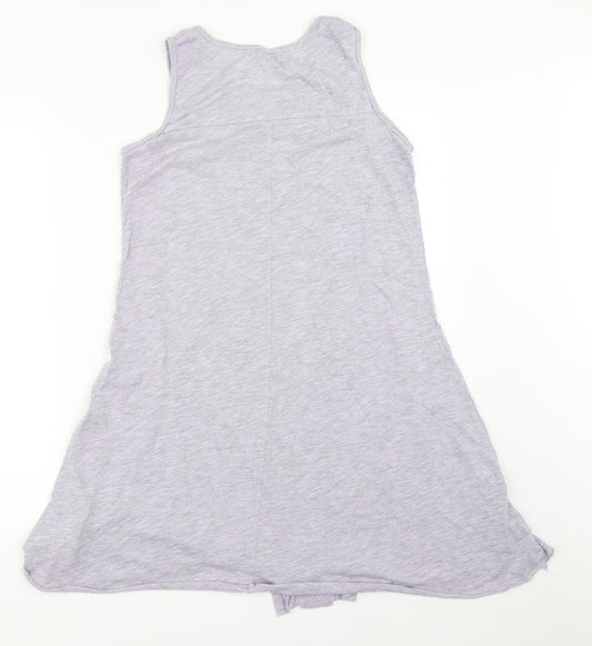 Double Agent Womens Purple Tank Dress Size S