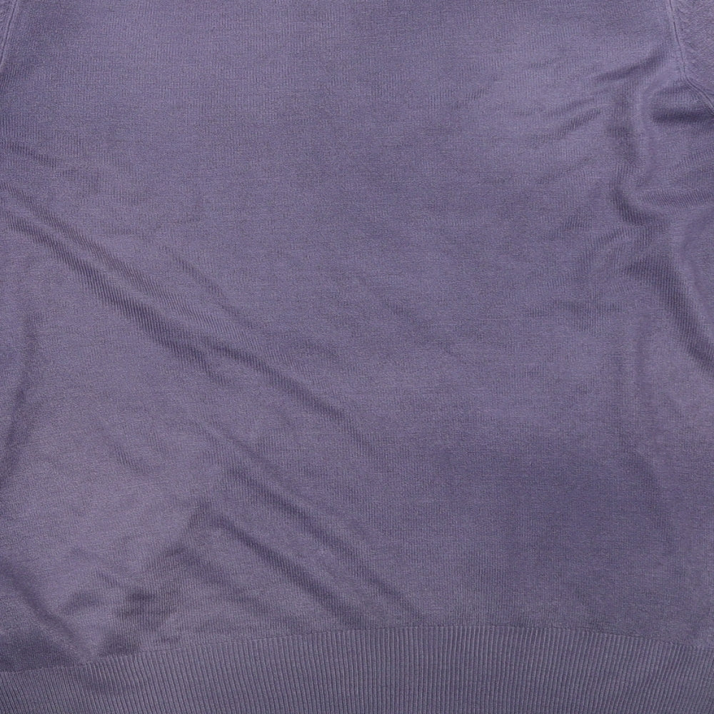Marks and Spencer Womens Purple Pullover Jumper Size 12