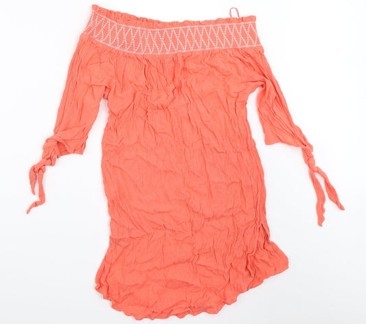 New Look Womens Pink Basic Blouse Size S