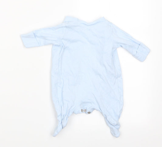 Mothercare Boys Blue Babygrow One-Piece Size 0-3 Months