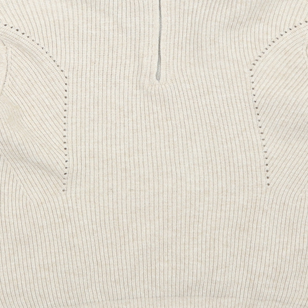 Primark Womens Beige Pullover Jumper Size M