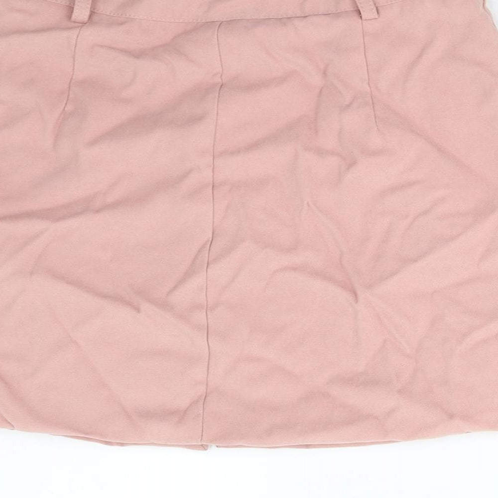 Preworn Womens Pink Mini Skirt Size S