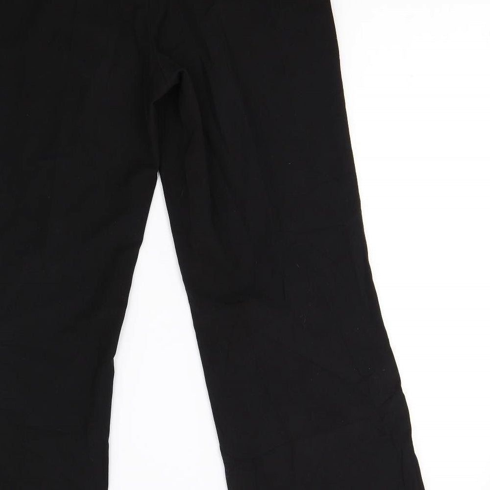 Debenhams Womens Black Trousers Size 12 L29 in
