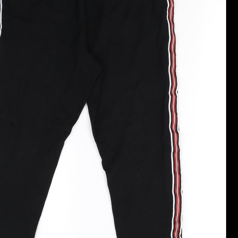 Only Womens Black Capri Leggings Size M L20 in
