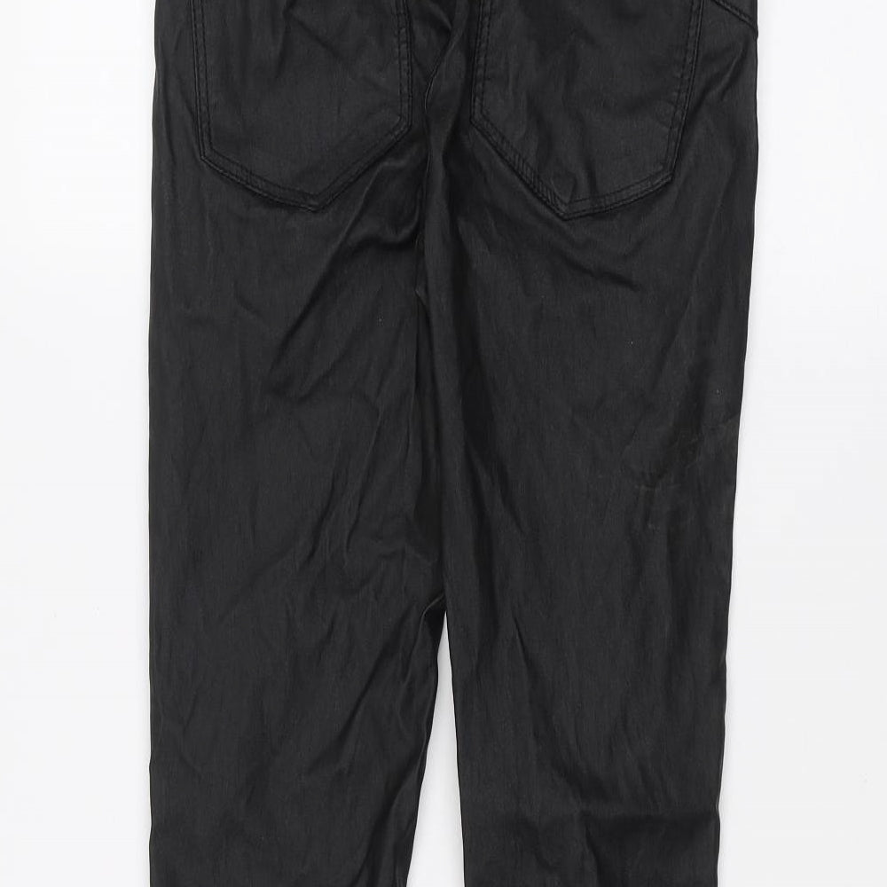 Astradivarius Womens Black Trousers Size 10 L28 in
