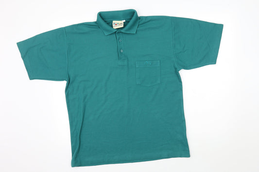 clever Mens Blue Polo Size L